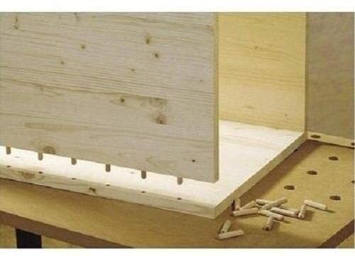 Mudemu Home Oluklu Ahşap Boy Kavela 10 mm x 1 Metre (17 Adet)