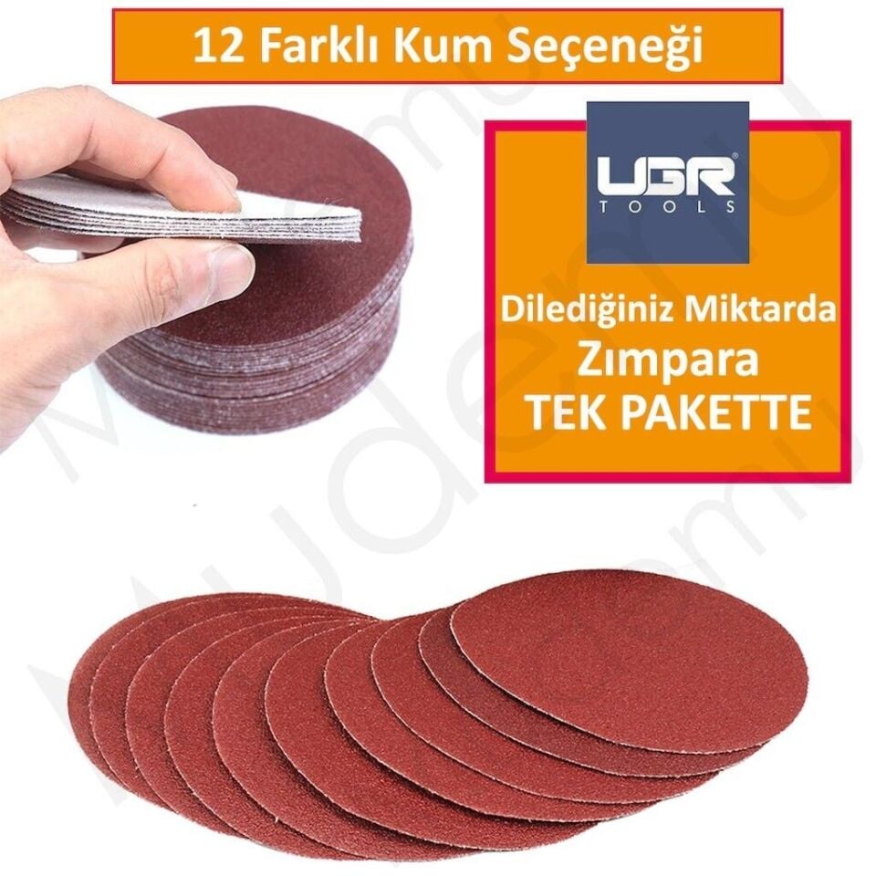 Ugr Cırtlı Zımpara 115 Mm (10'lu Paket)