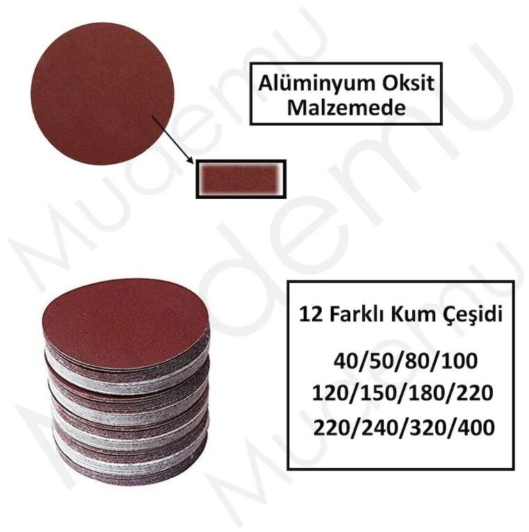 Ugr Cırtlı Zımpara 115 Mm (10'lu Paket)