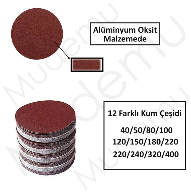 Ugr Cırtlı Zımpara 115 Mm (10'lu Paket)