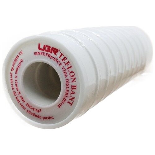 Ugr  Teflon Bant 12 mm x 10 M 10'lu Paket