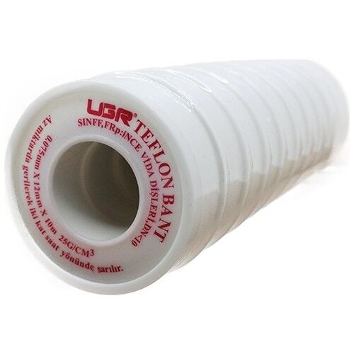 Ugr  Teflon Bant 12 mm x 10 M 10'lu Paket
