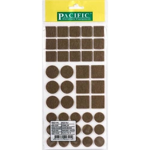 Pacific Yapışkanlı Keçe Karışık Ebatlı