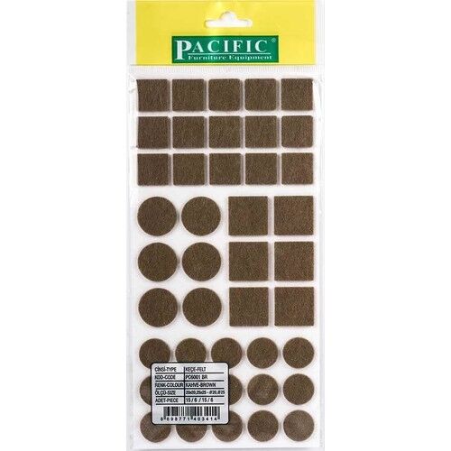 Pacific Yapışkanlı Keçe Karışık Ebatlı