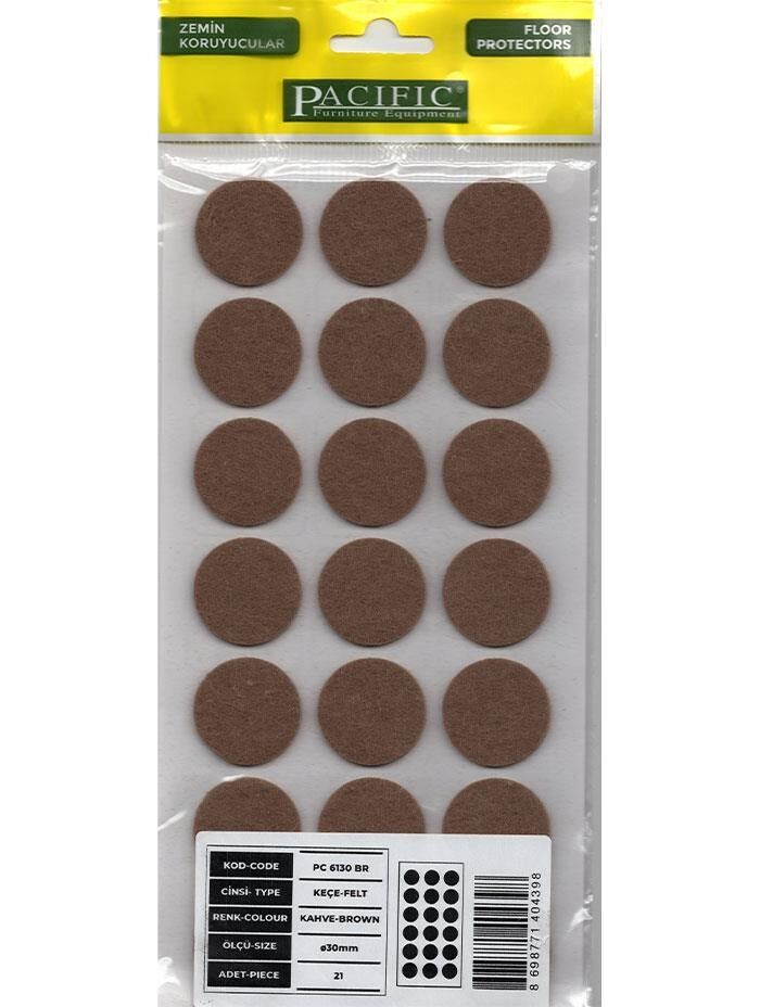 Pacific Yuvarlak Keçe 30 mm