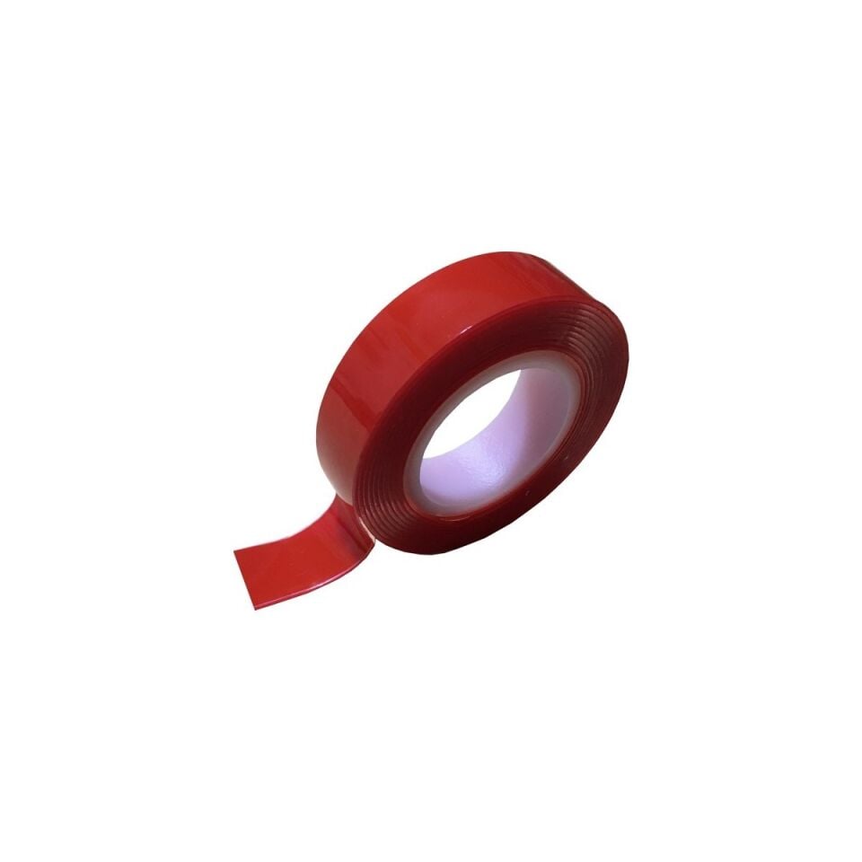 Çift Taraflı Silikonize Bant 18 mm x 2 m (Montaj Bandı)