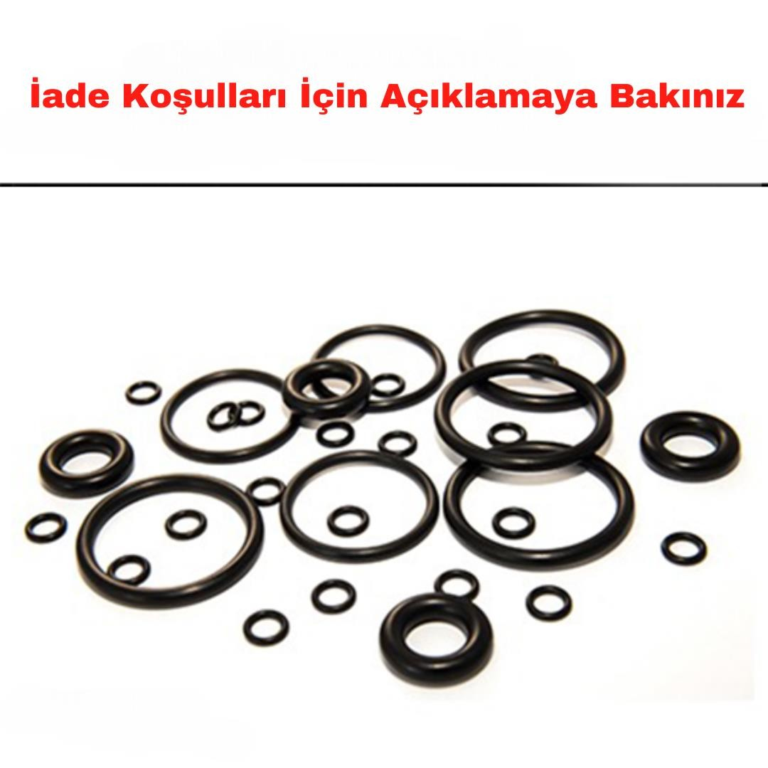 Tüm O-Ring Çeşitleri 3,4,5,6,7,8,9,10,12,15,16,20,24,25..50.100mm