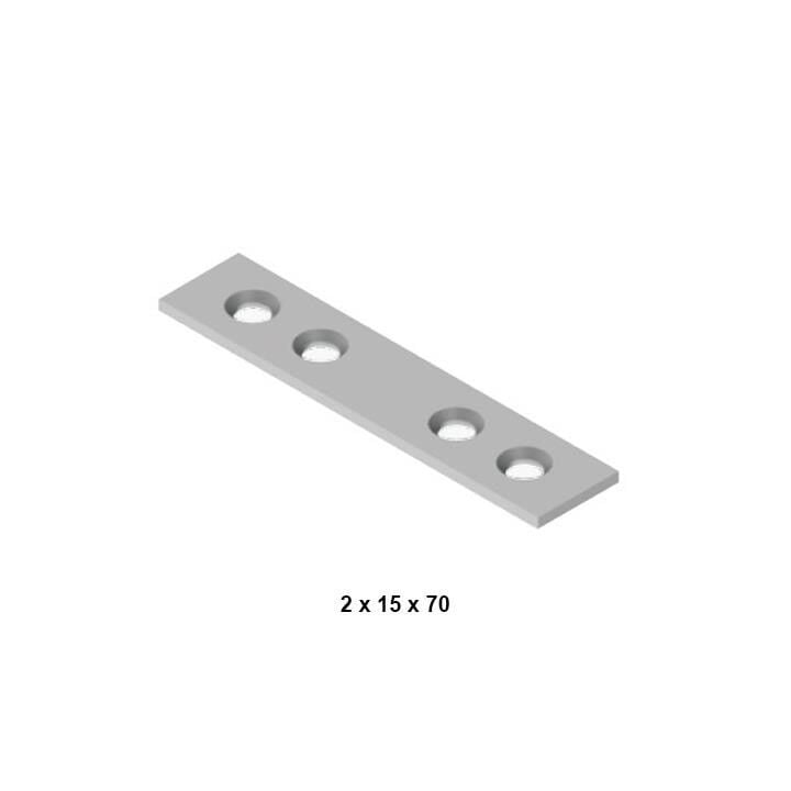 Düz Metal Gönye Köşe Bağlantı Elemanı