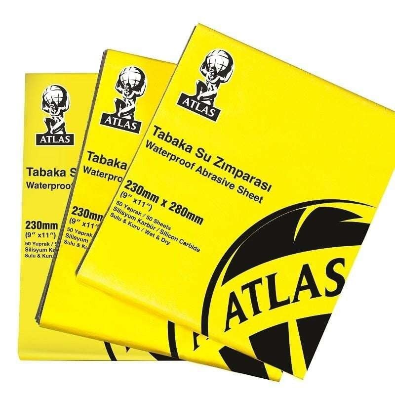 Atlas Su Zımparası 230mm x 280 mm (1 Adet)