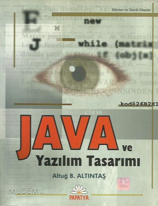 Java ve Yazılım Tasarımı | Altuğ B. Altıntaş