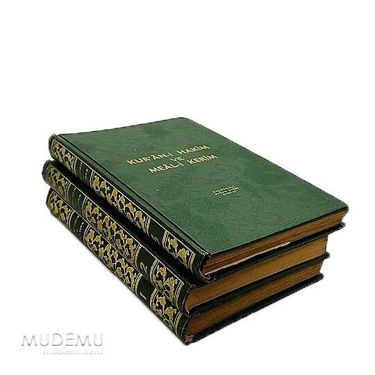 Kur'an-ı Hakim ve Meali Kerim 3 Cilt 5. Basım 1965 | Balıkesirli Hasan Basri Çantay