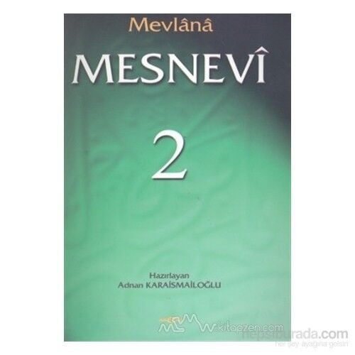 Mevlana Mesnevi 2 Cilt Takım -Mevlana Celaleddin Rumi
