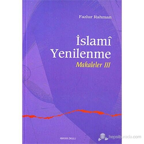 İslami Yenilenme - Makaleler 3
