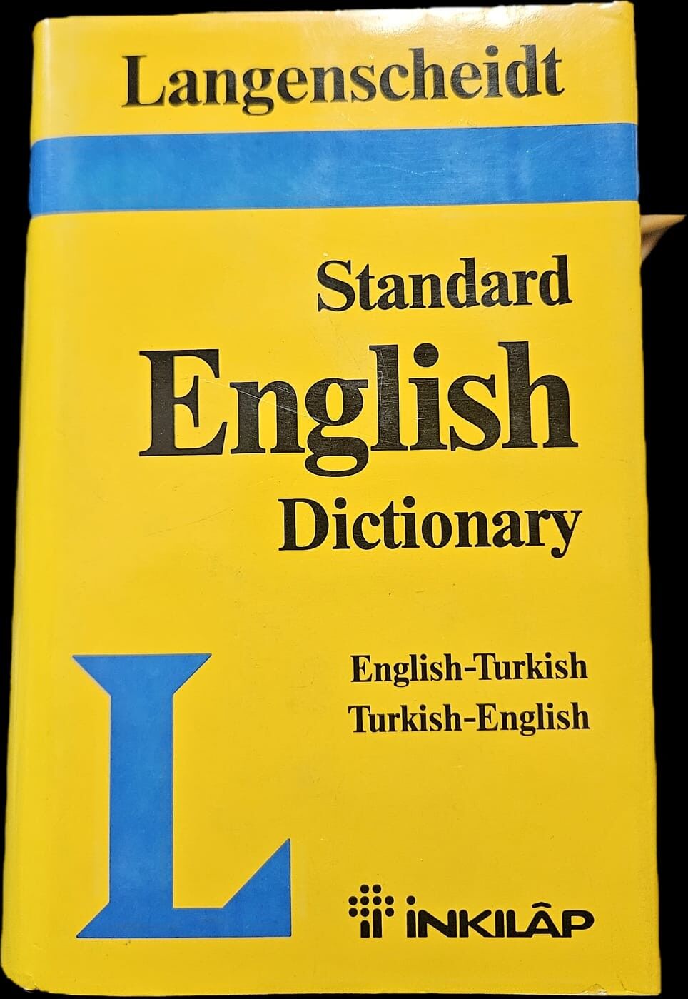 Langenscheid Standard English Dictionary English-Turkish Turkish-English